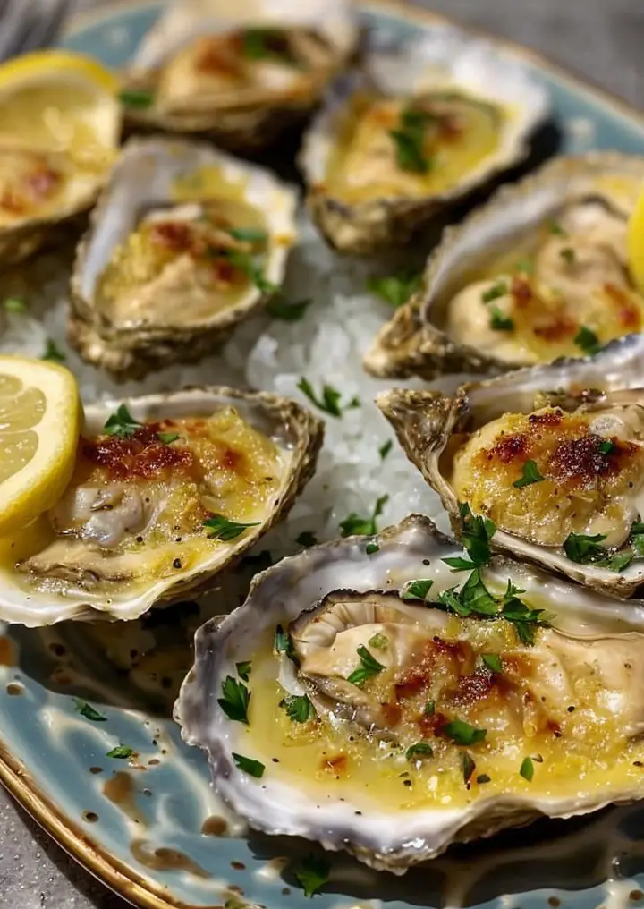 Smoky Lemon Garlic Oysters – Easy Recipe for Seafood Lovers