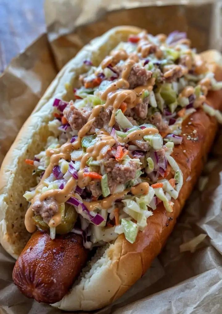 Ultimate Southern Slaw Dog Recipe – Quick and Delicious