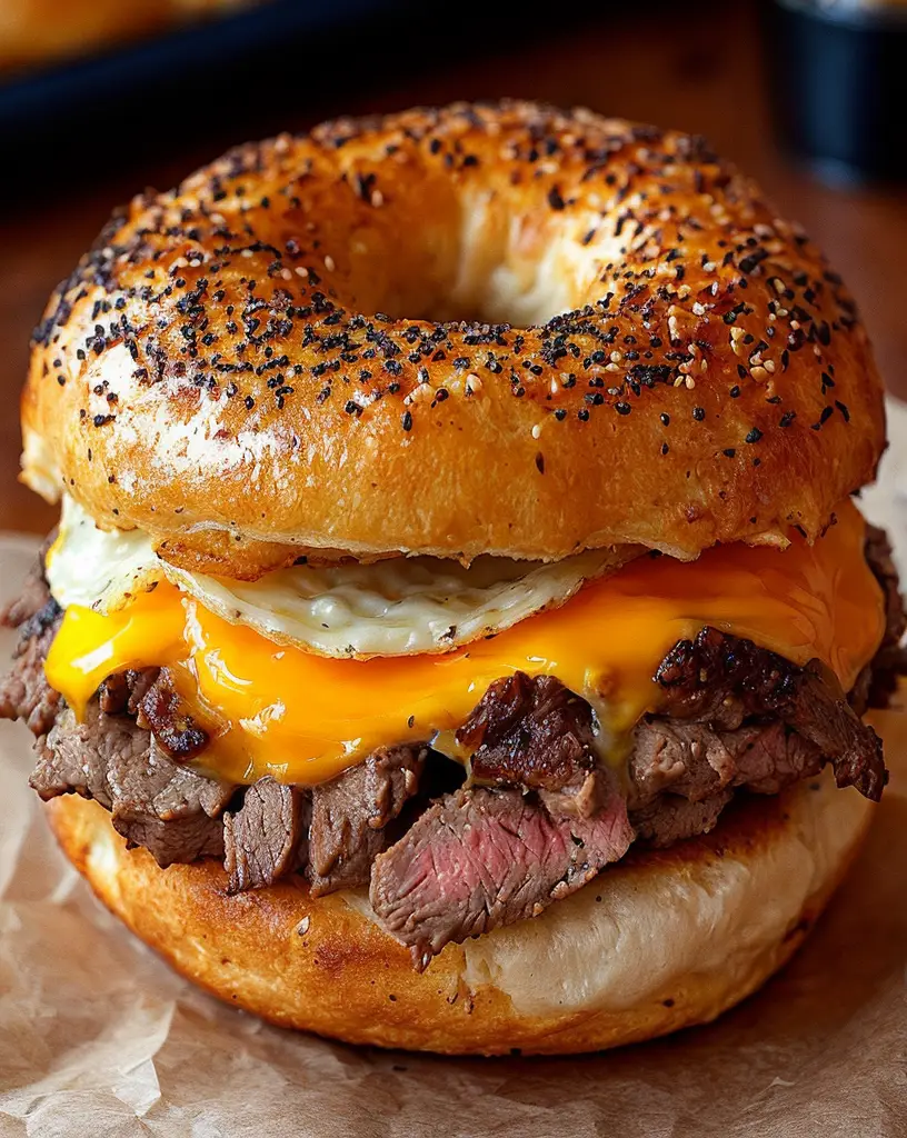 Easy Steak, Egg, and Cheese Bagel Recipe for Quick Dinners