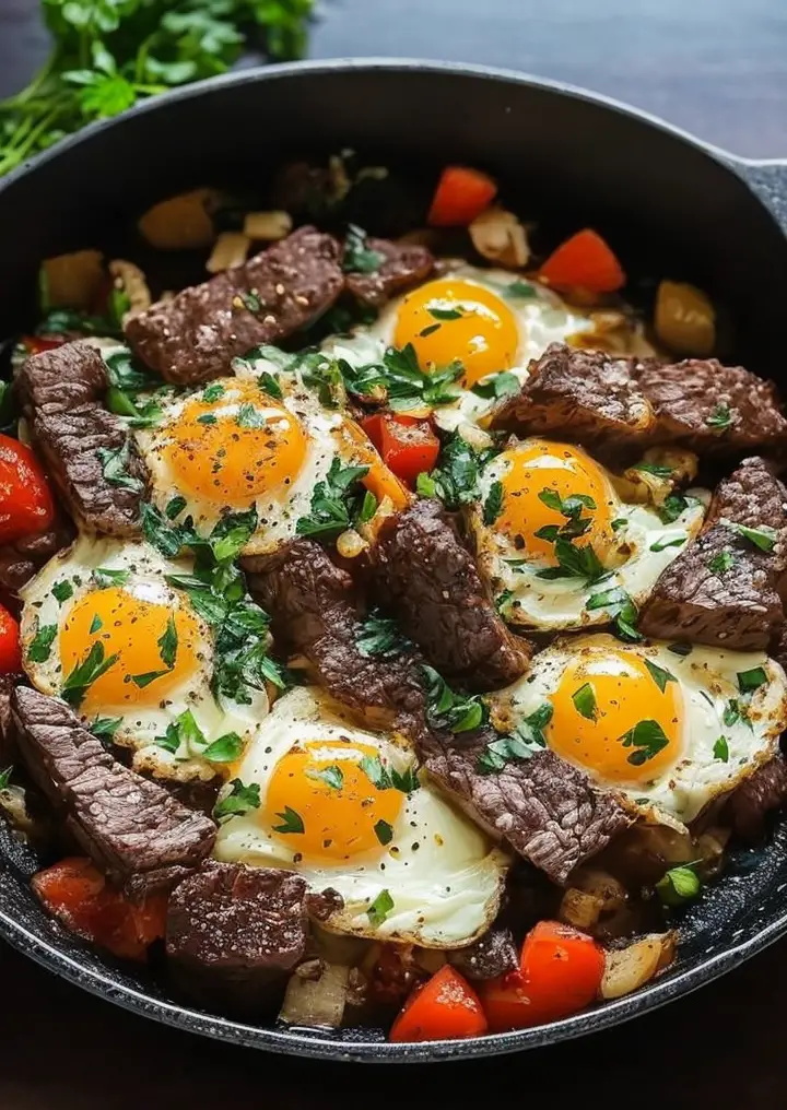 Delicious Steak and Eggs Hash Recipe for a Hearty Breakfast