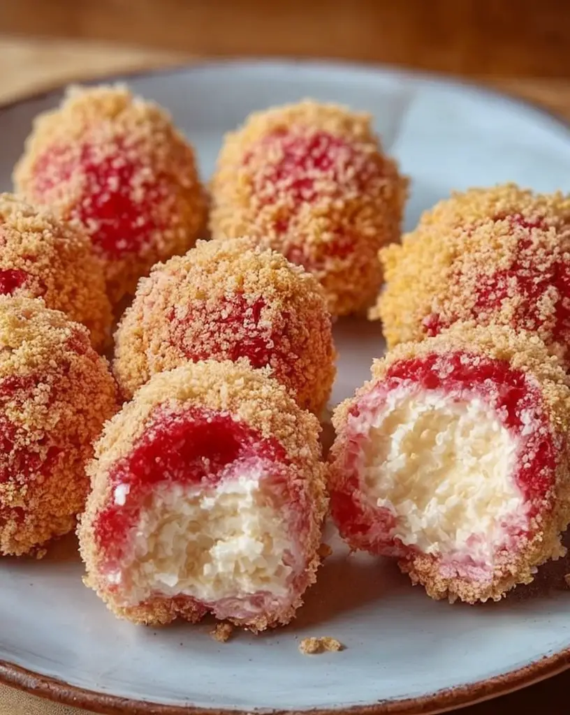 Irresistibly Delicious Strawberry Cheesecake Crunch Bites Recipe You’ll Love