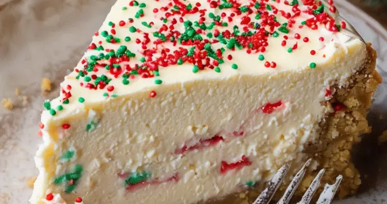 Classic Sugar Cookie Cheesecake – Perfect Holiday Dessert Recipe