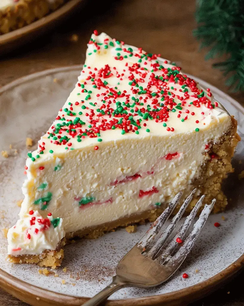 Classic Sugar Cookie Cheesecake – Perfect Holiday Dessert Recipe