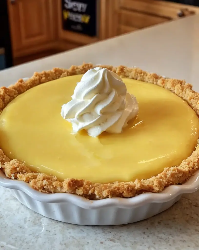 Effortless No-Bake Lemon Pie: A Refreshing Dessert Recipe