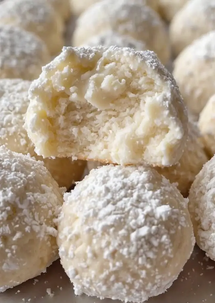 Easy Sweetened Condensed Milk Snowball Cookies – Ready in 30 Minutes