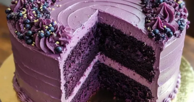 Ultimate Purple Velvet Cake – Family Favorite Recipe