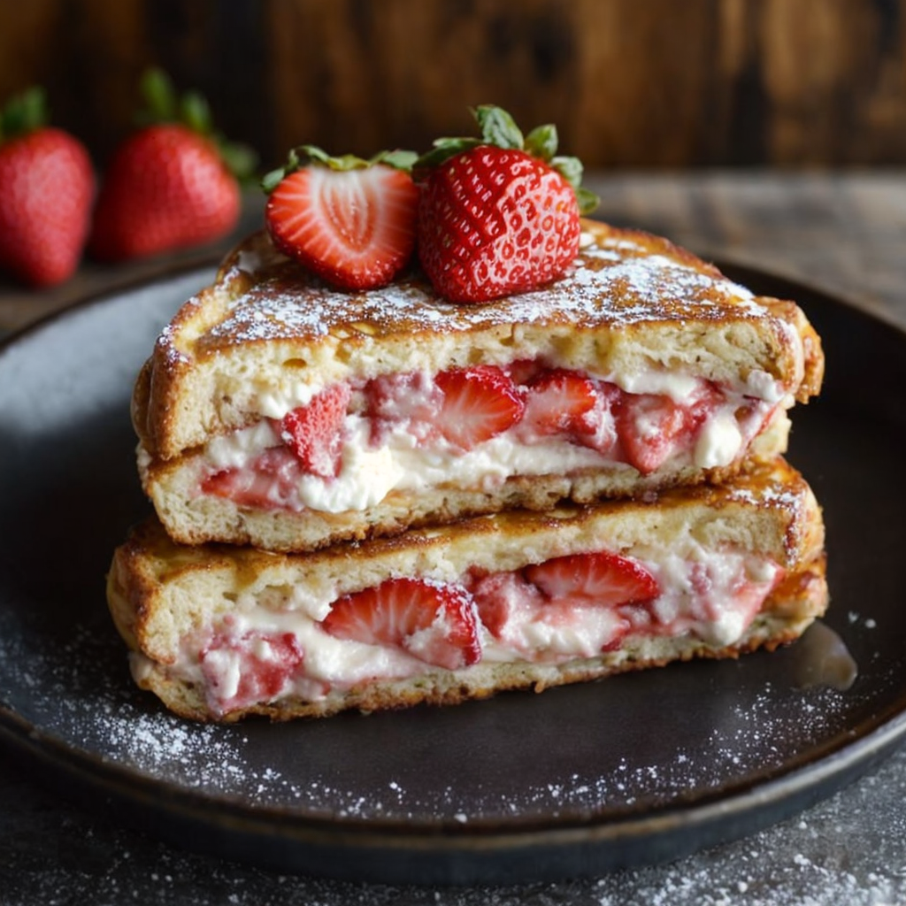 Ultimate Strawberry Cheesecake French Toast (Family Favorite)