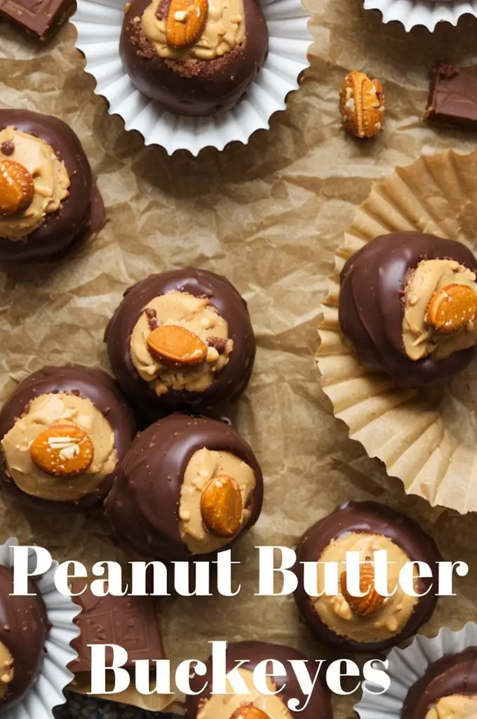 Ultimate Toffee Crunch Peanut Butter Buckeyes – No-Bake