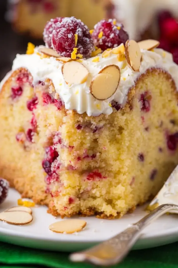 Ultimate White Chocolate Cranberry Bundt Cake – Family Favorite