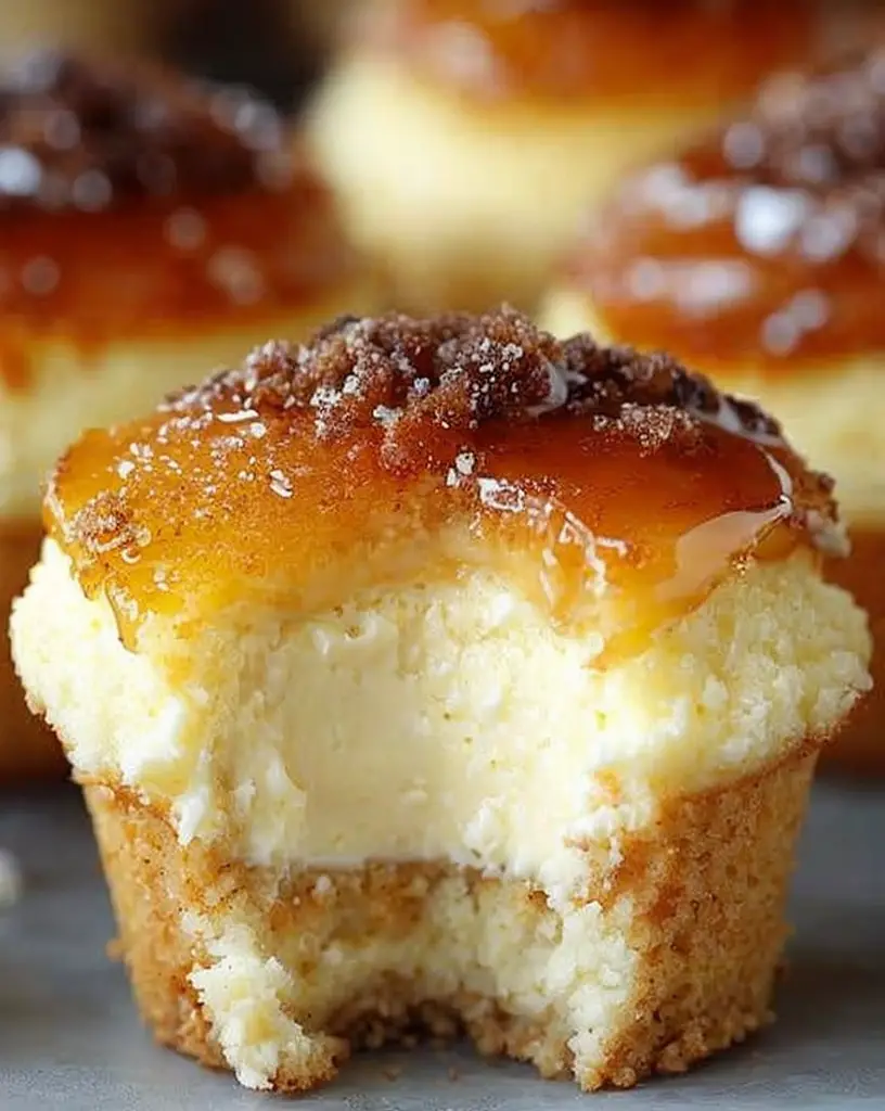 Irresistibly Creamy Vanilla Bean Crème Brûlée Cheesecake Cupcake Recipe