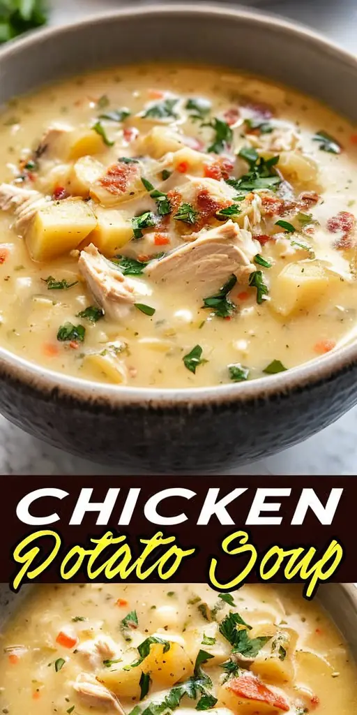 Best Hearty Chicken Potato Soup – Family Favorite Recipe