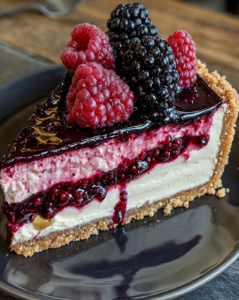 Ultimate Blackberry Raspberry Heaven Cheesecake – Family Favorite Recipe