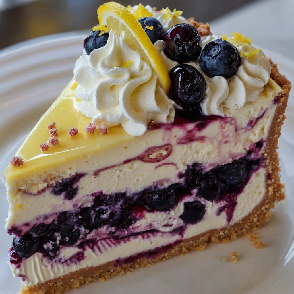 Best Blueberry Lemon Cheesecake Recipe – No-Bake Delight