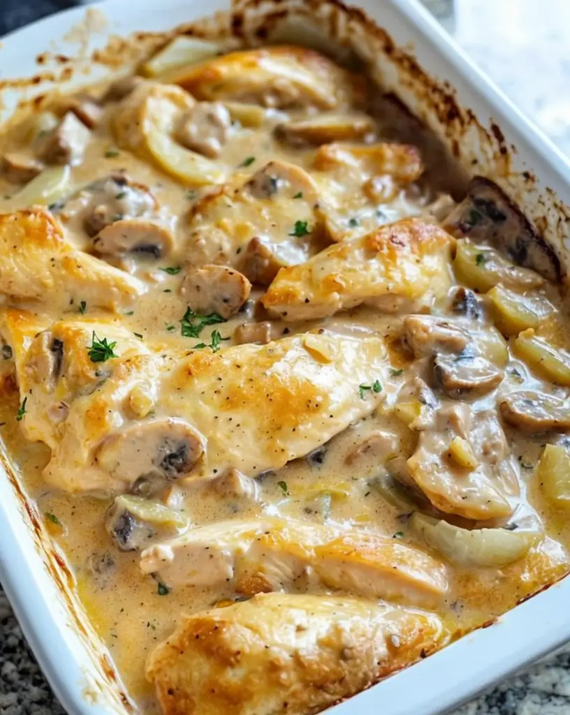 Creamy Chicken Casserole – Easy Family Favorite