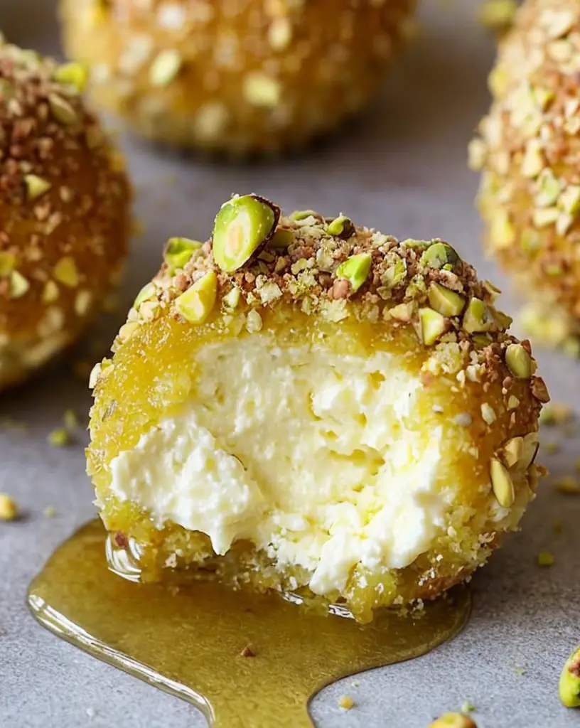 Creamy Pistachio Cheesecake Truffles – Easy No-Bake Recipe