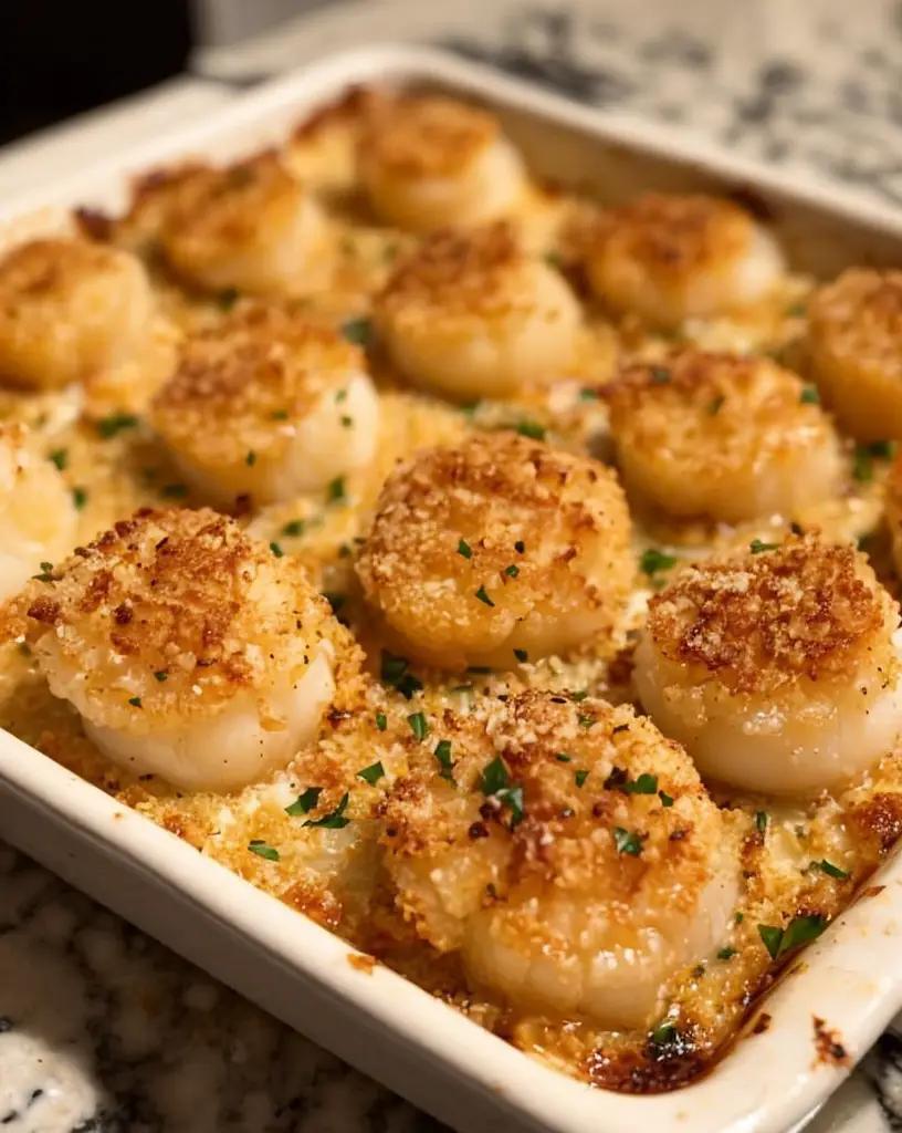 Crispy Baked Scallops – Perfect for Quick Weeknight Dinners