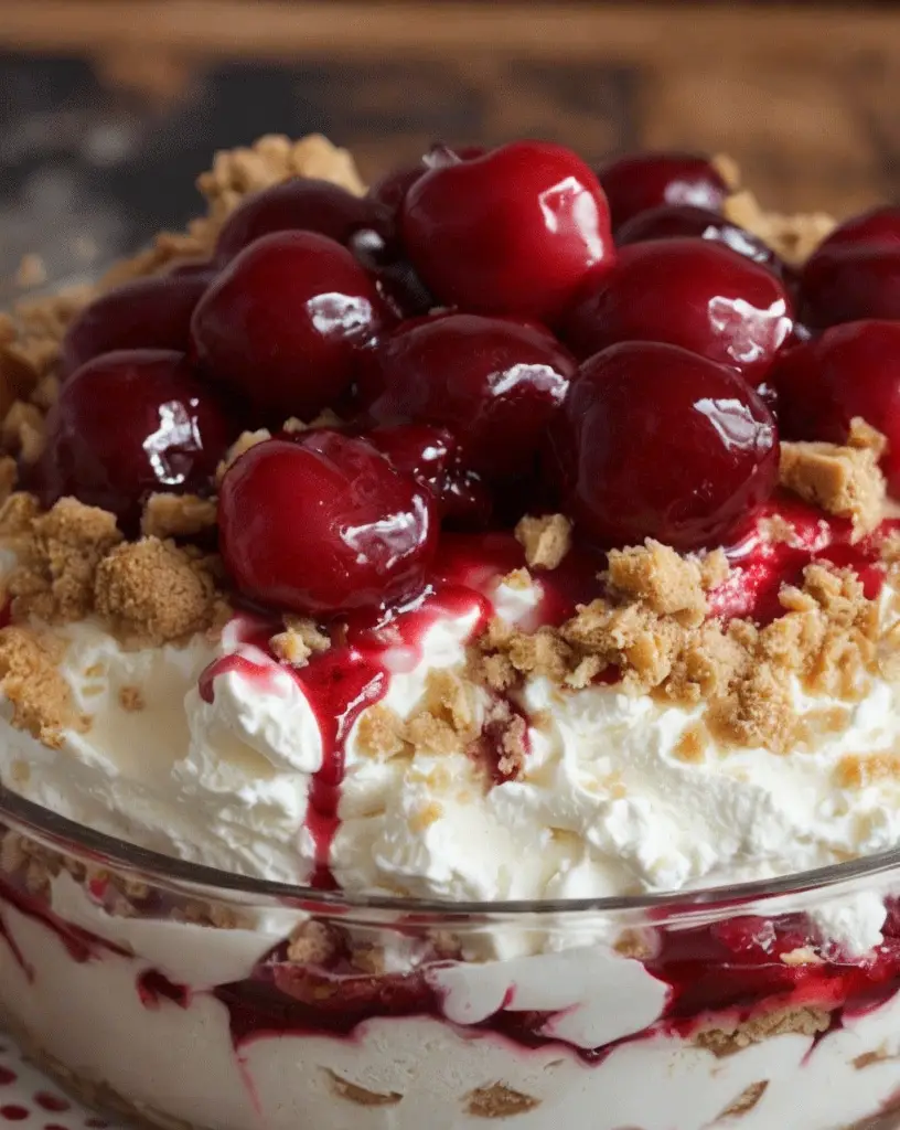 Ultimate Cherry Cheesecake Fluff – No-Bake Family Favorite