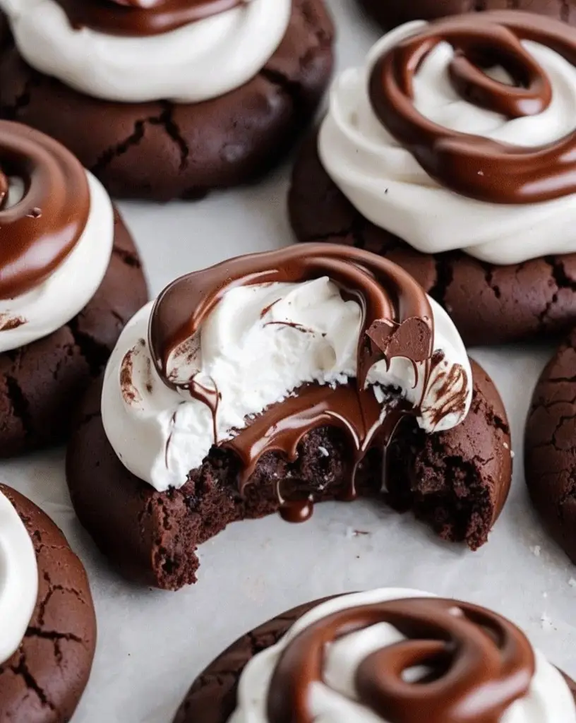 Easy Double Chocolate Marshmallow Cookies – Ready in 30 Minutes