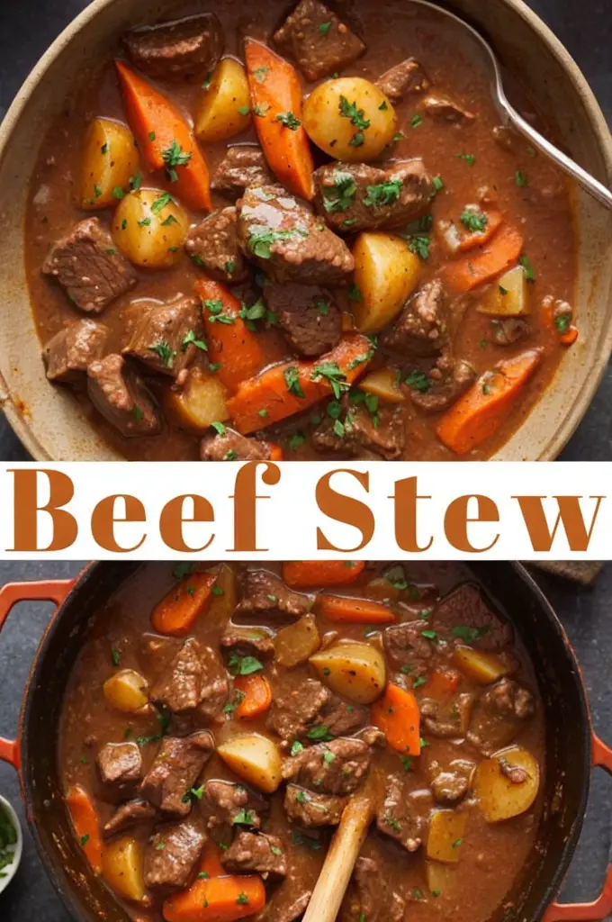 Easy Beef Stew with Carrots and Potatoes – Family Favorite