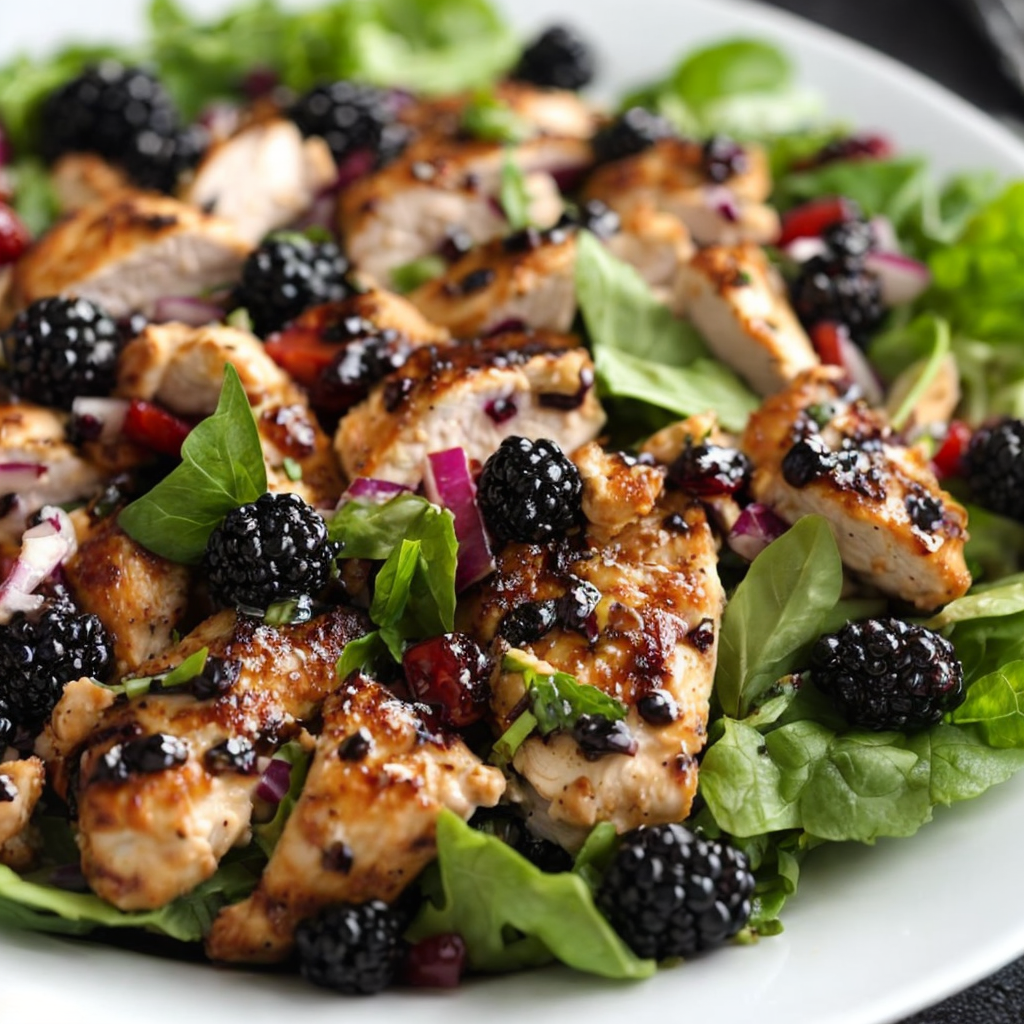 Easy Blackberry Chicken Salad – Ready in 30 Minutes