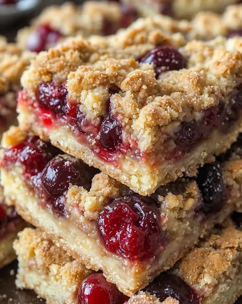 Easy Juicy Cherry Cobbler Bars – Ready in 30 Minutes