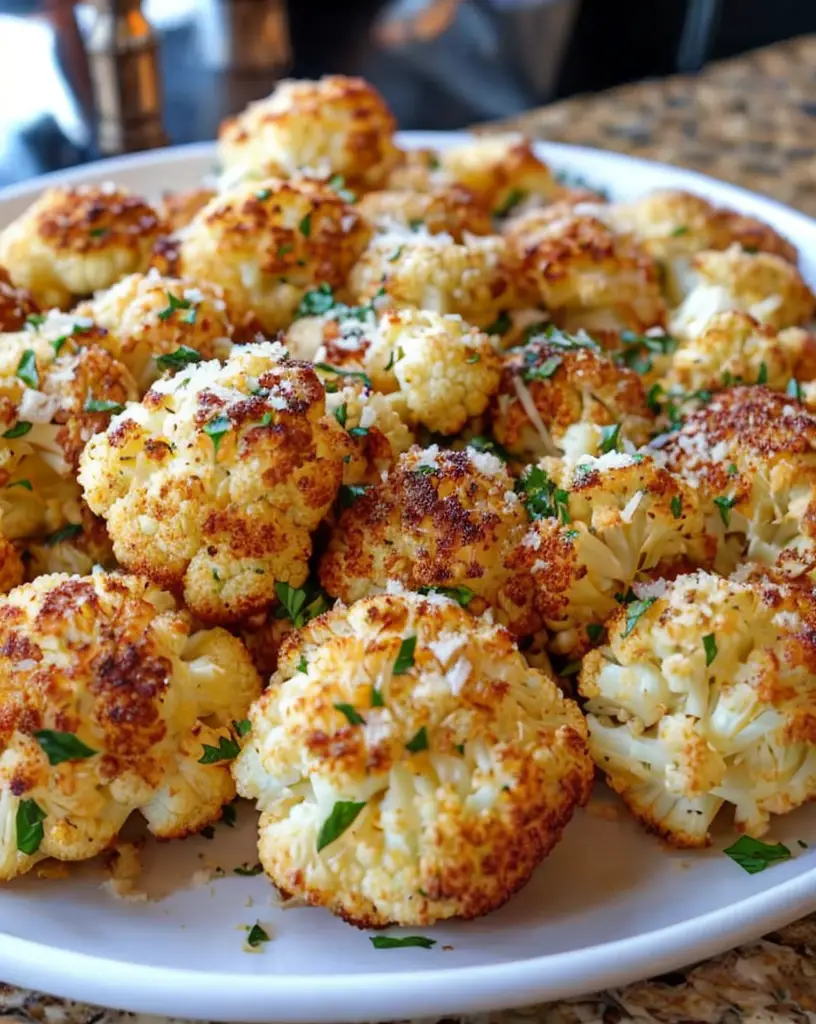 Garlic-Parmesan Roasted Cauliflower – The Ultimate Side Dish