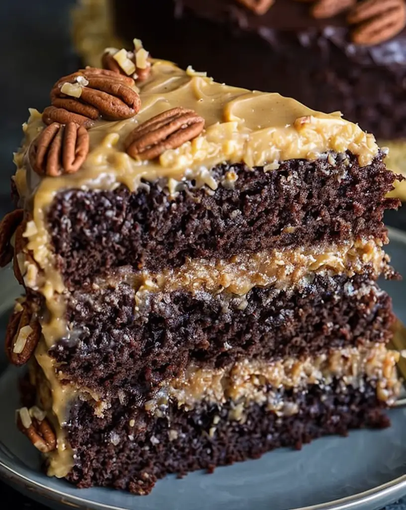 Classic German Chocolate Cake – A Family Favorite