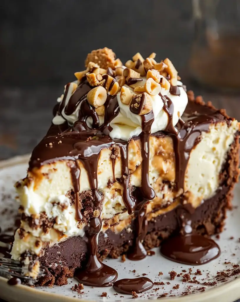 Ultimate Heavenly Chocolate Peanut Butter Cheesecake: No-Bake Family Favorite