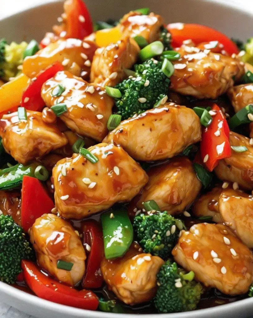 Quick Honey Garlic Chicken Stir-Fry – Ready in 30 Minutes