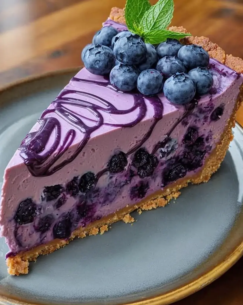 Irresistible Blueberry Dream Cheesecake – Best No-Bake Recipe