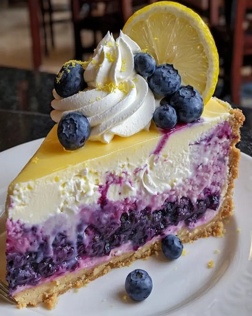 Ultimate Lemon Blueberry Cheesecake – Easy No-Bake Recipe