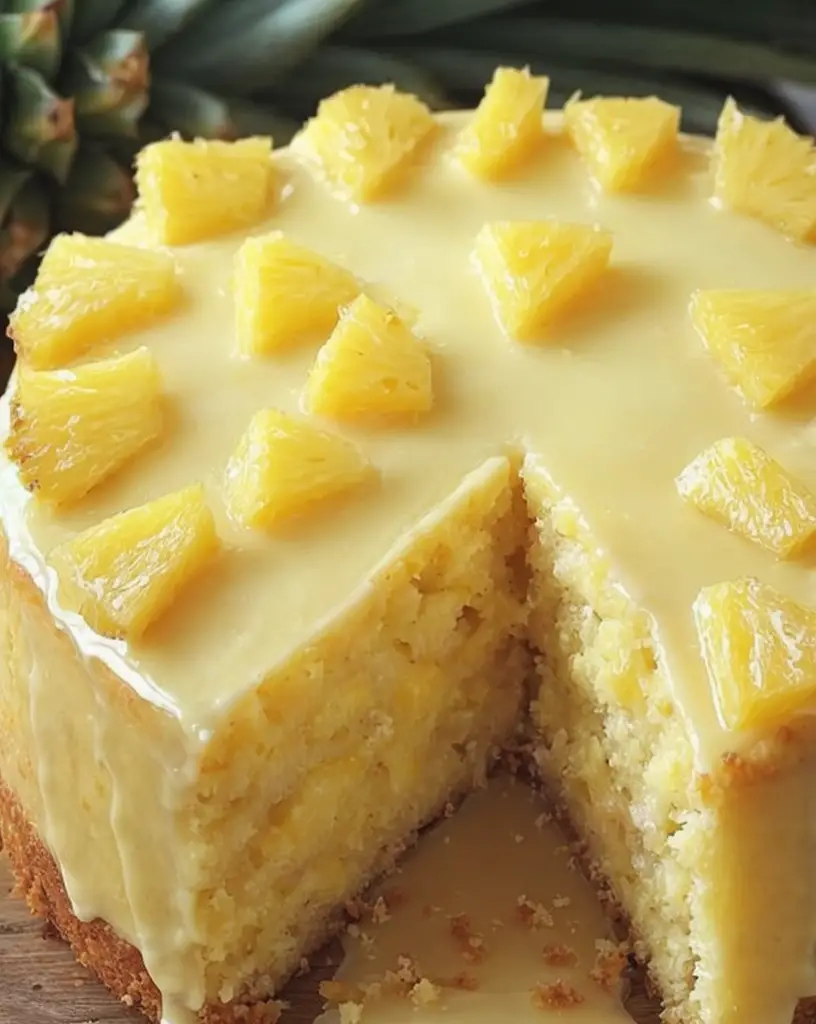 Ultimate Juicy Pineapple Cake Recipe (Quick & Easy)