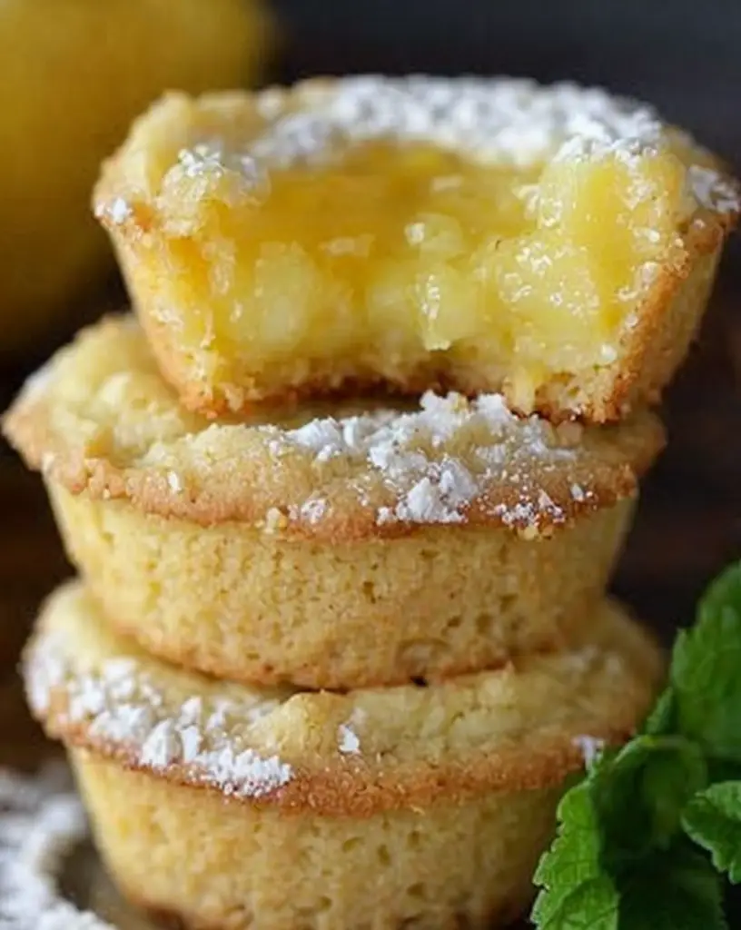 Quick and Easy Lemon Bar Cookie Cups – Ready in 30 Minutes