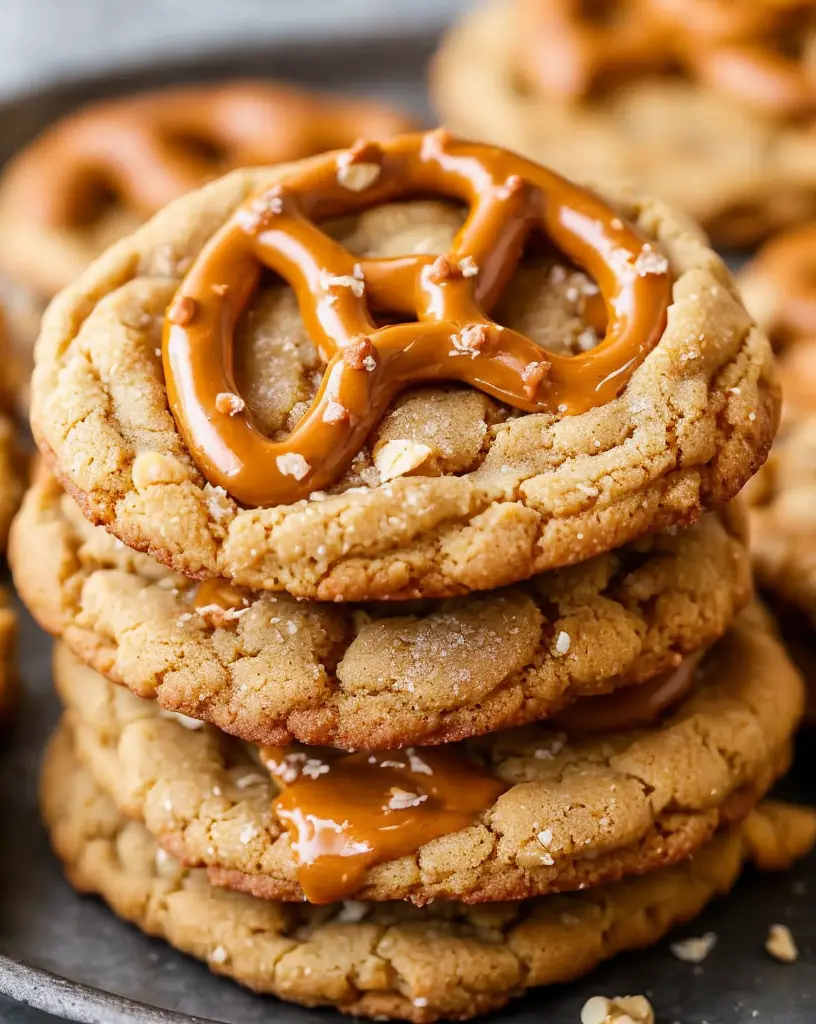 Ultimate Salty-Sweet Pretzel Peanut Butter Cookies – Easy, Family Favorite