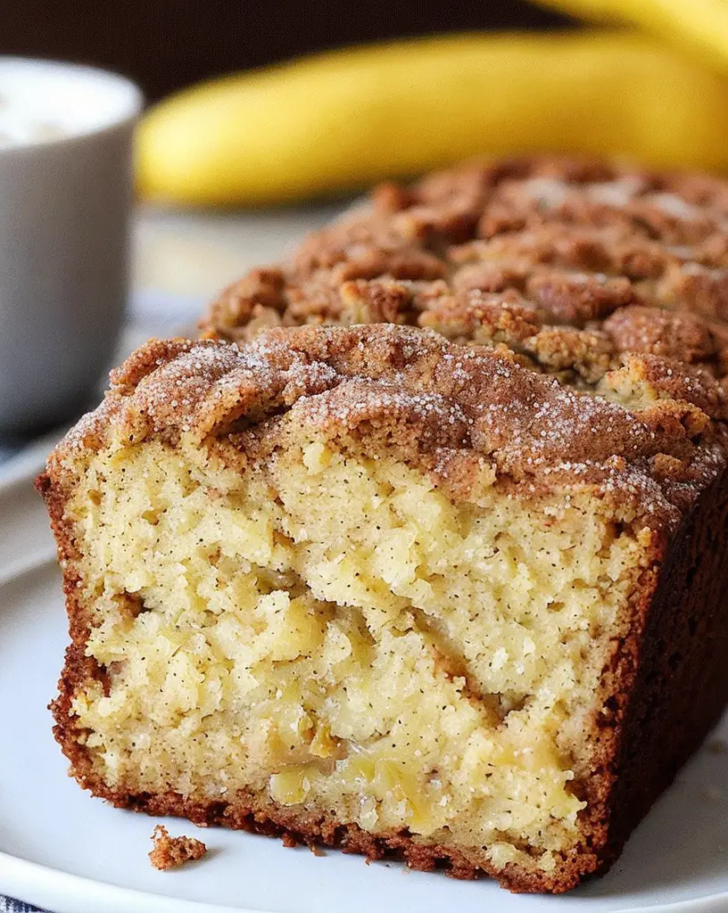 Ultimate Sweet Cinnamon Banana Bread with a Snickerdoodle Twist – Family Favorite