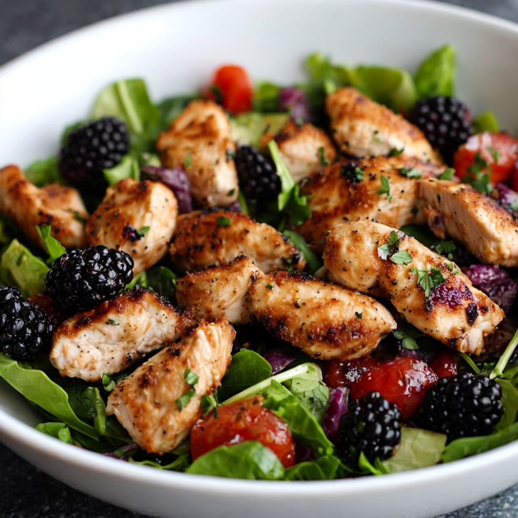 Ultimate Blackberry Chicken Salad – Ready in 30 Minutes