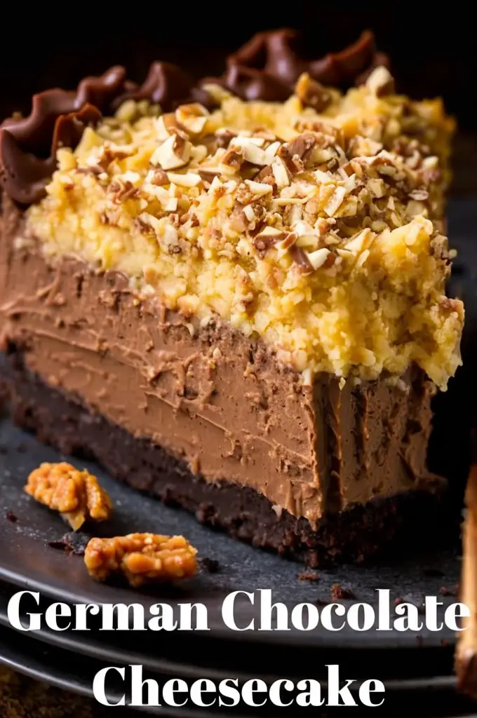 Ultimate No-Bake German Chocolate Cheesecake Recipe