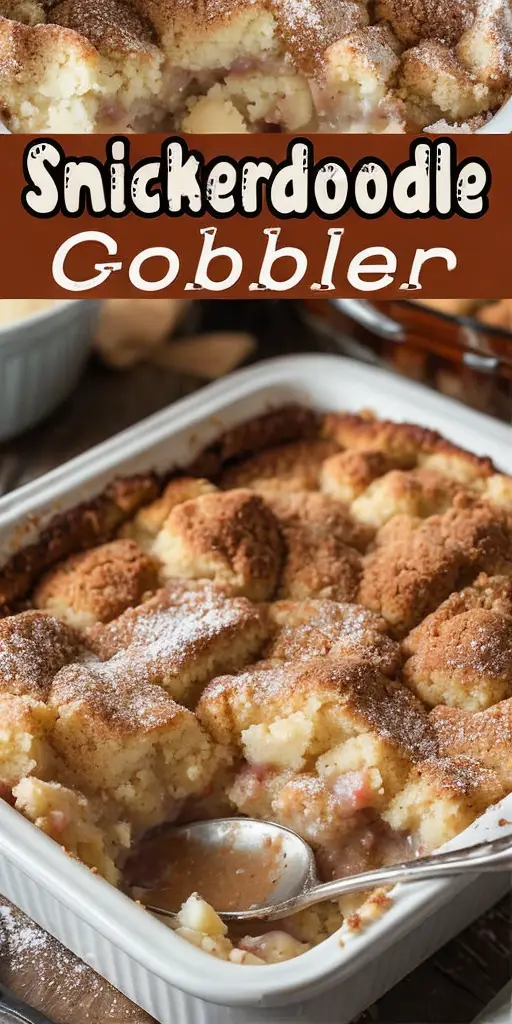 Ultimate Snickerdoodle Cobbler – Family Favorite Dessert