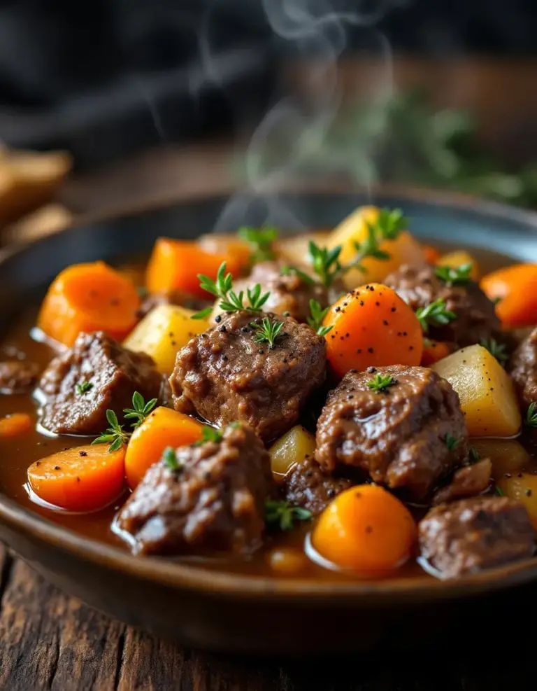 Classic Guinness Beef Stew - Perfect for St. Patrick's Day - receipster