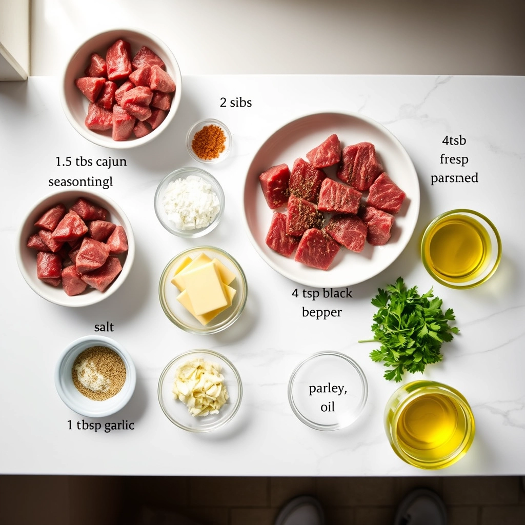 cajun-garlic-butter-steak-bites