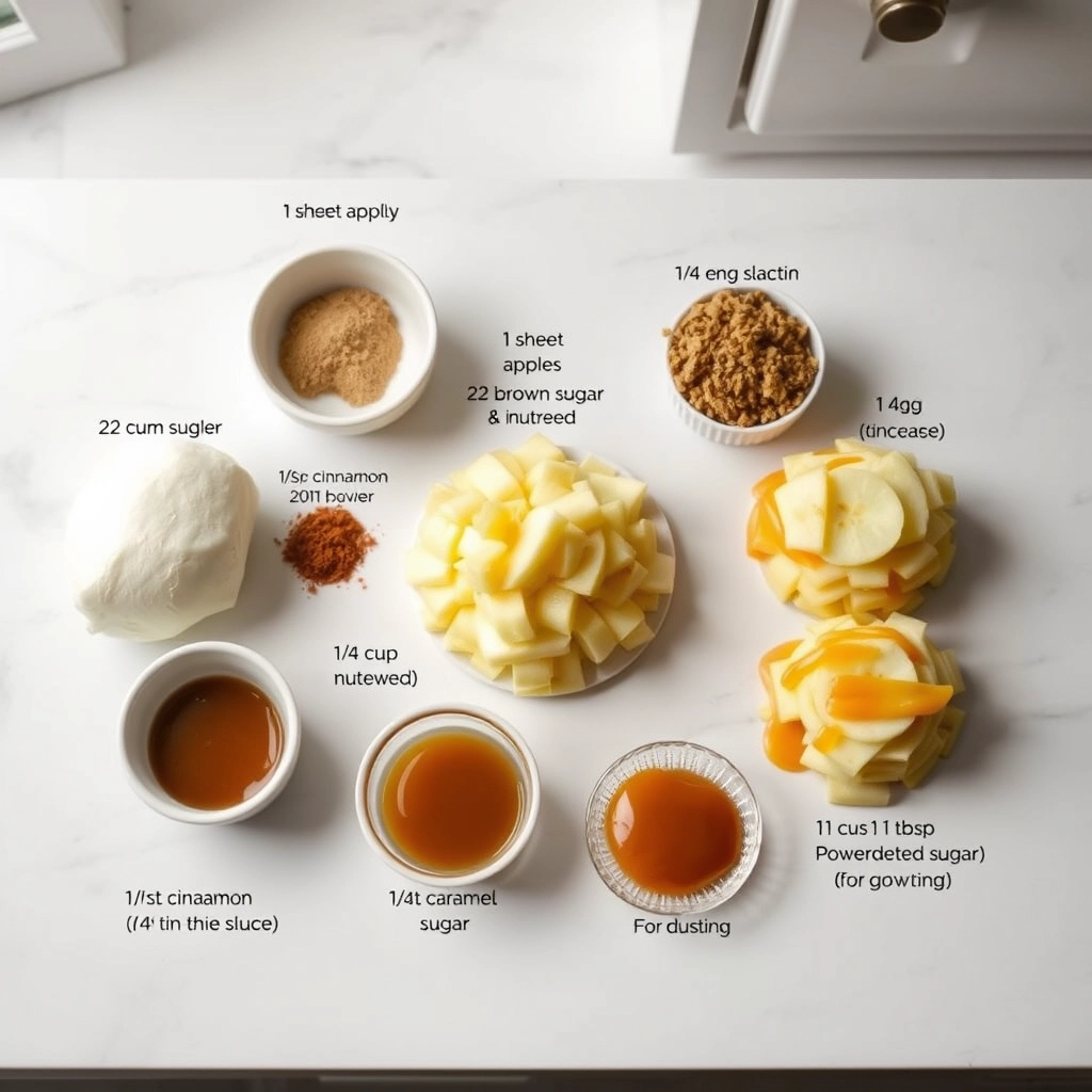 caramel-apple-puff-pastry