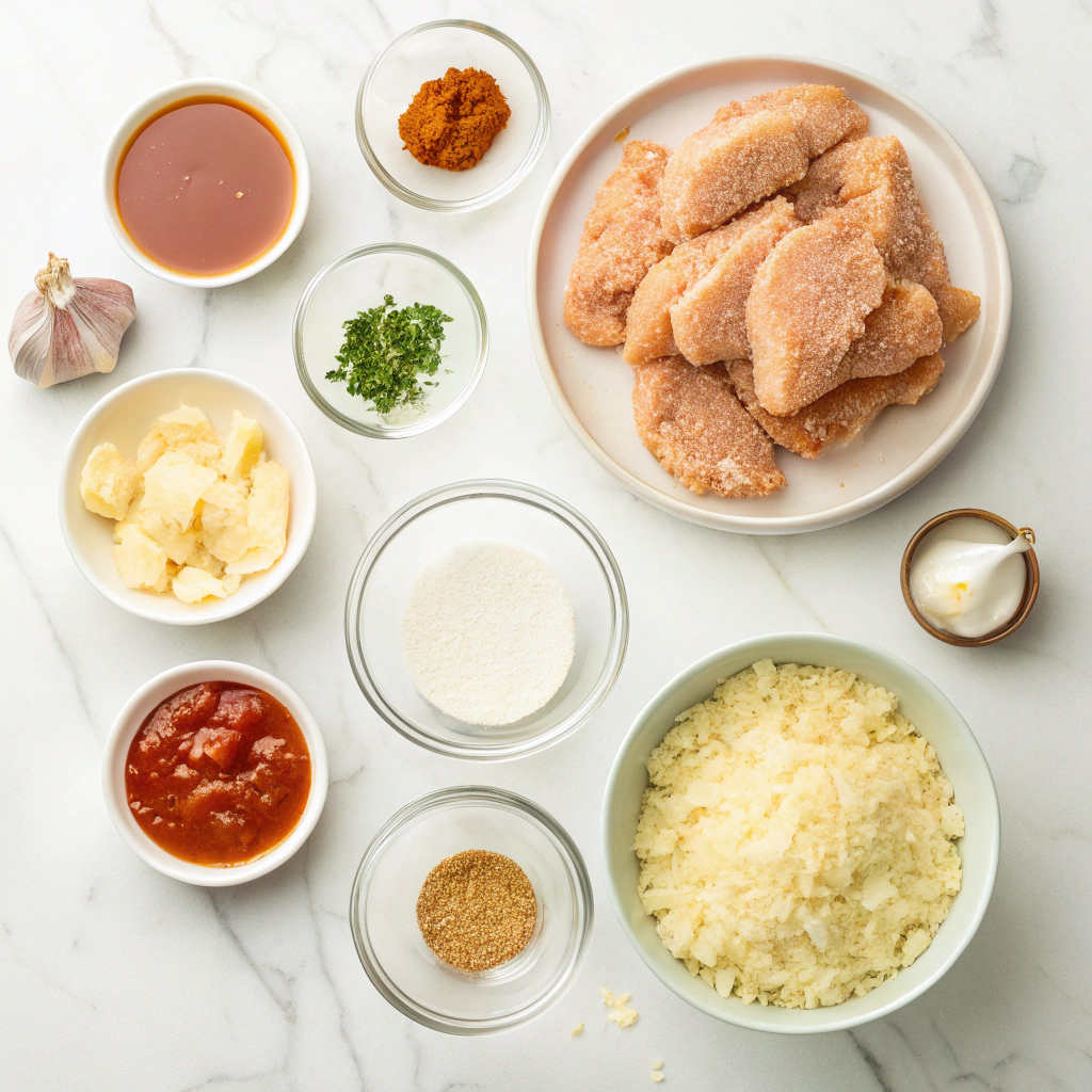 crispy-parmesan-chicken-garlic-sauce