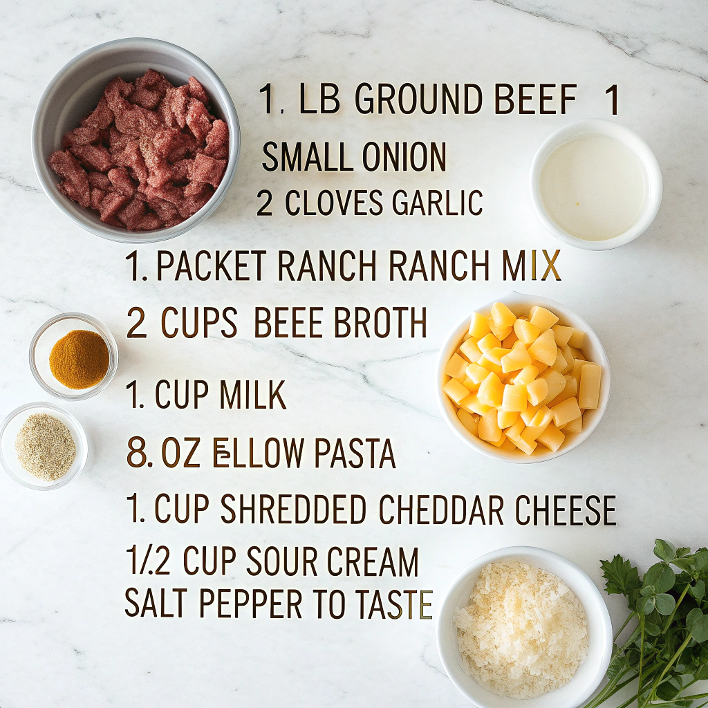 one-pot-beef-cheddar-pasta